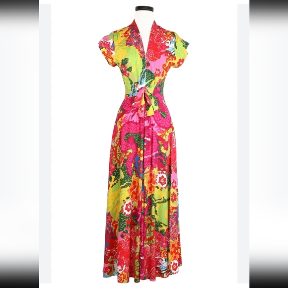 Trashy Diva Dresses & Skirts - ISO 12/14 Seaside Gown Psychadelic Dragons